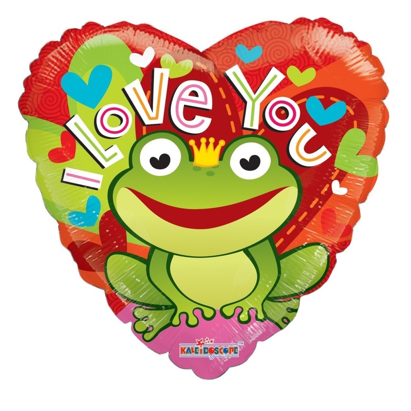 18" I Love You Frog  (Single Pack). 19552-18