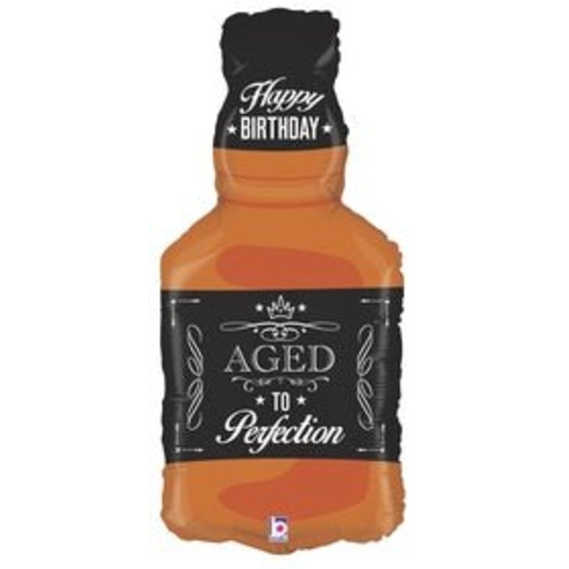 Aged To Perfection Whiskey 34" - (Single Pack). 35284