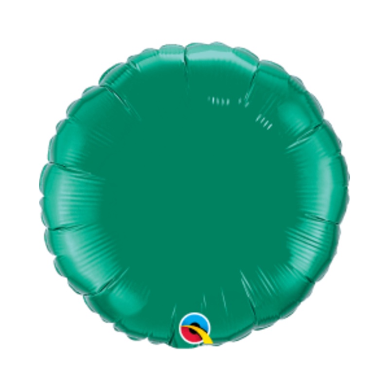 Emerald Green Mylar Round 18" Foil. 34052-18