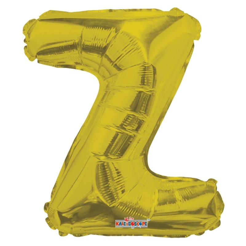 Letter Z Gold 14" - (Single Pack). 35094-14