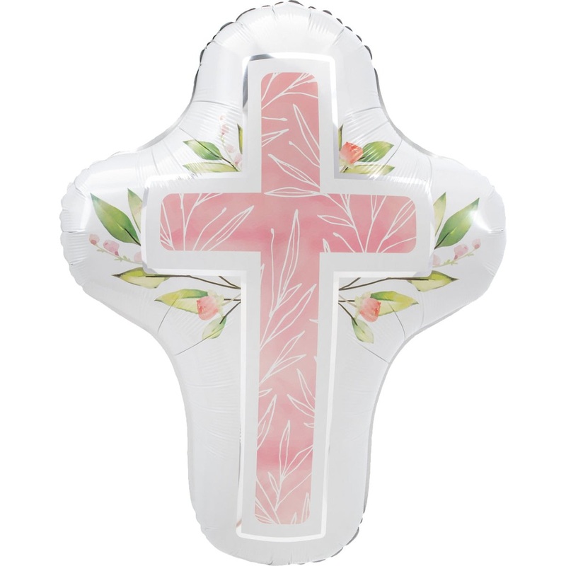 My First Communion Pink 23" x 28 - ( Single Pack). 4450901