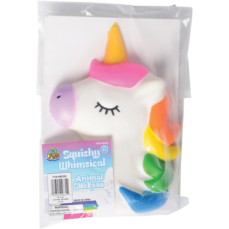 Squishy Whimsical Animal Stickers
