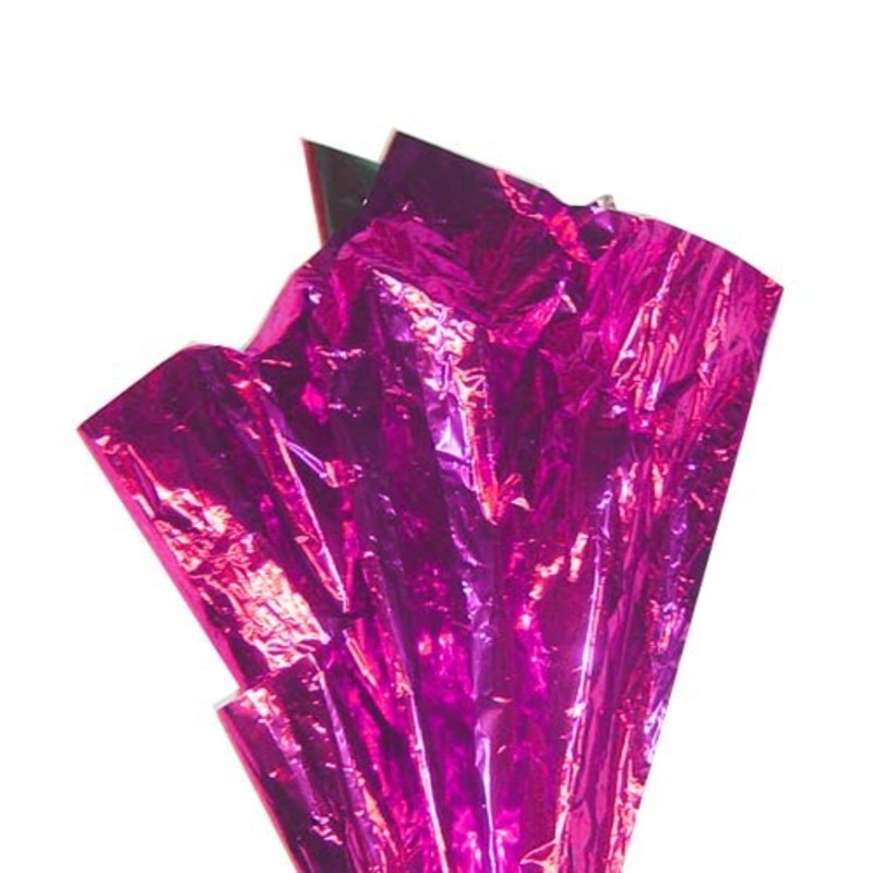 Cerise Metallic Wrap | 4 Count