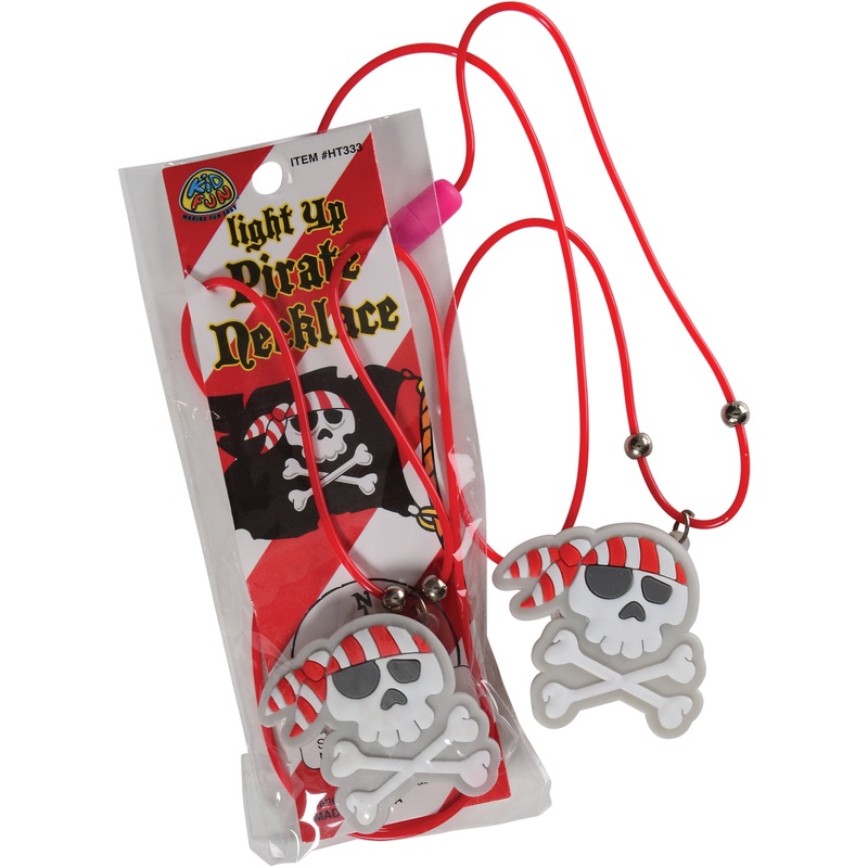 Light Up Pirate Necklaces