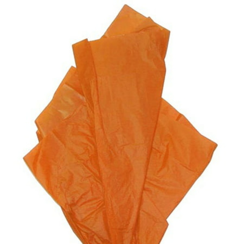 Orange Tissue Paper | 10 Count