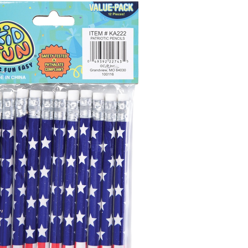 Patriotic Pencils