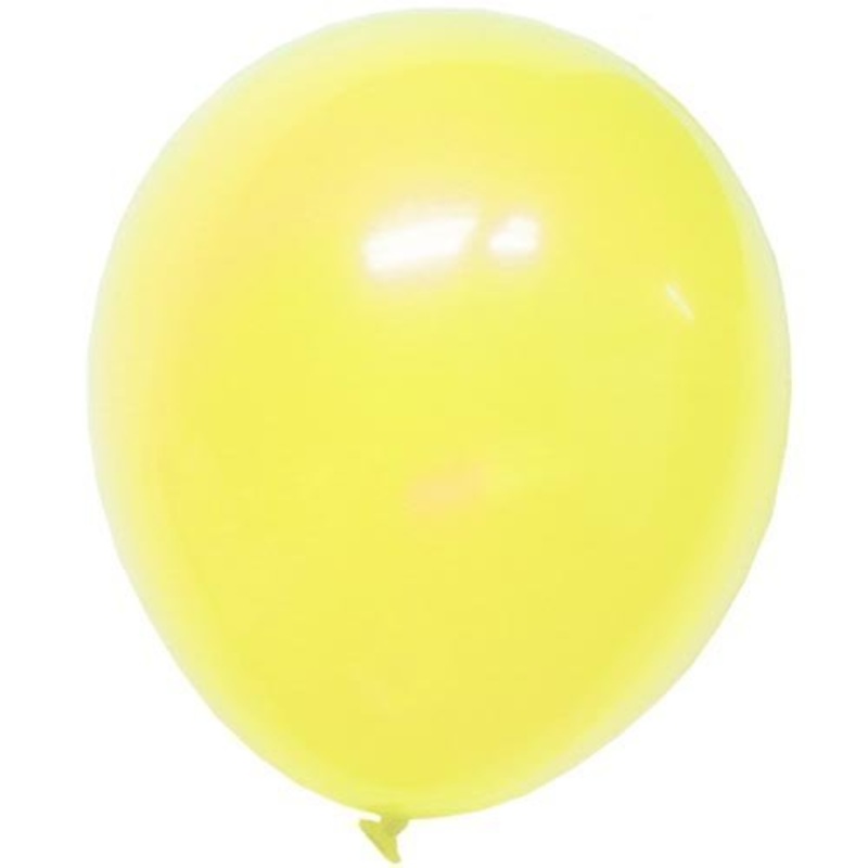 PMA - 12"" Balloons - Yellow 72 Ct.