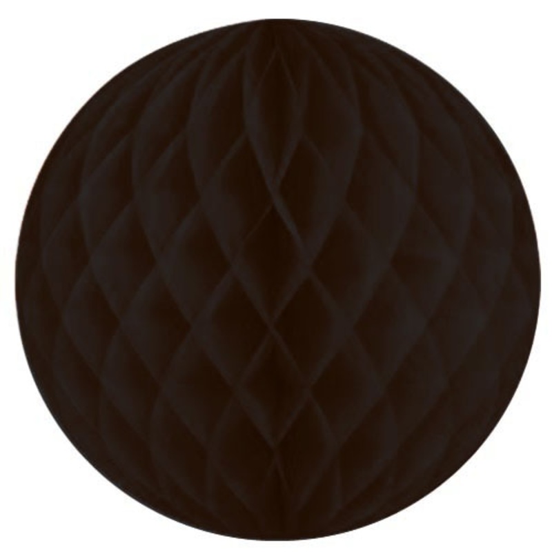 8 In. Black Honeycomb Ball