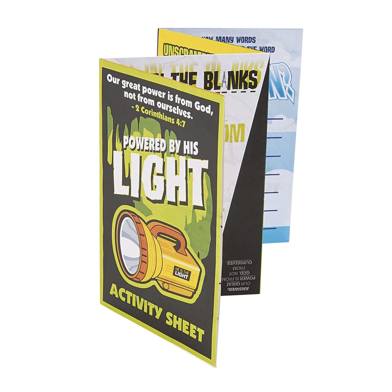 Cave Adv Fold Up Activity Sheets/25
