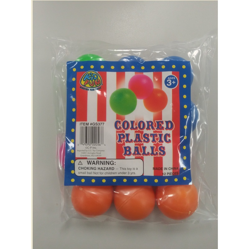 Colored Plastic Balls