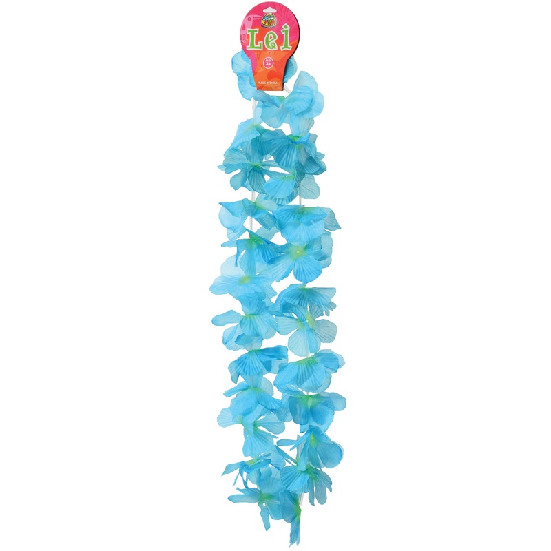 Two Tone Large Petal Leis/Turquoise