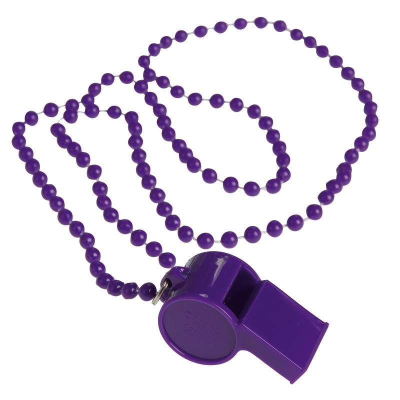 Whistle Necklaces/Purple