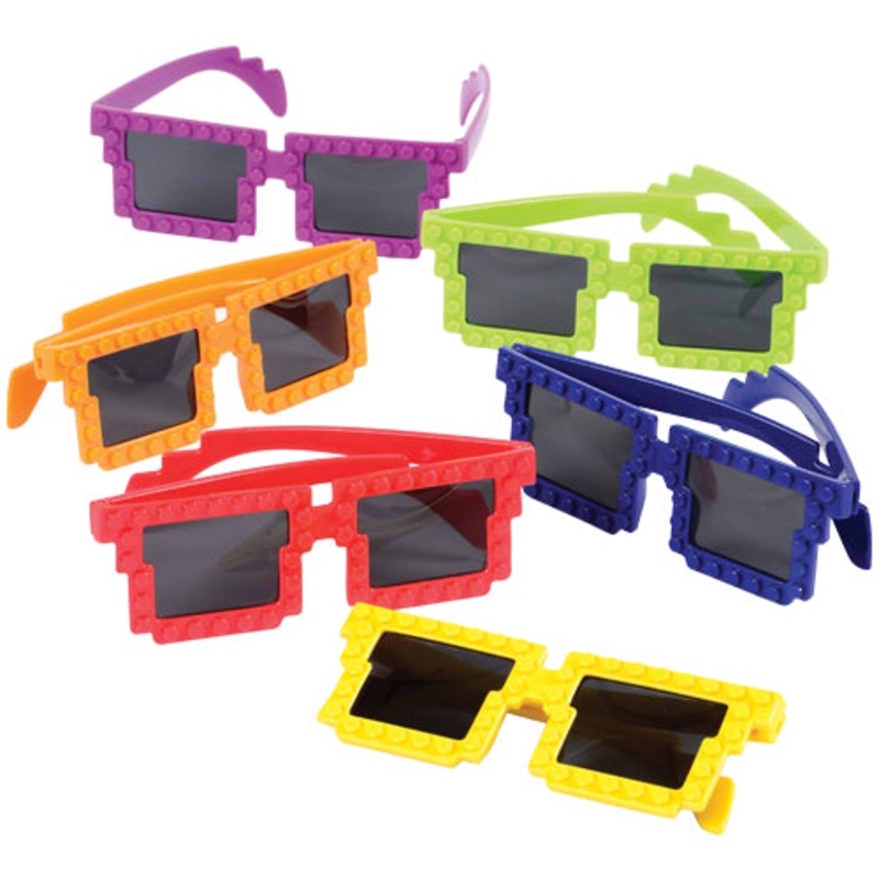 Block Mania Toy Glasses | 12 Count