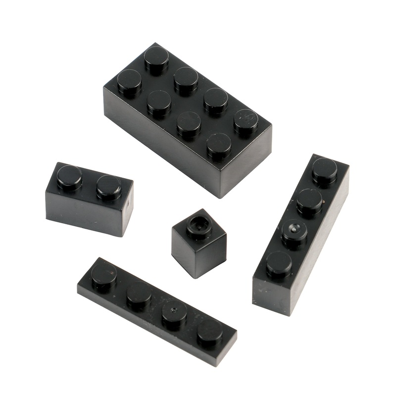 Blocks Assortment Black/44 Lb Box