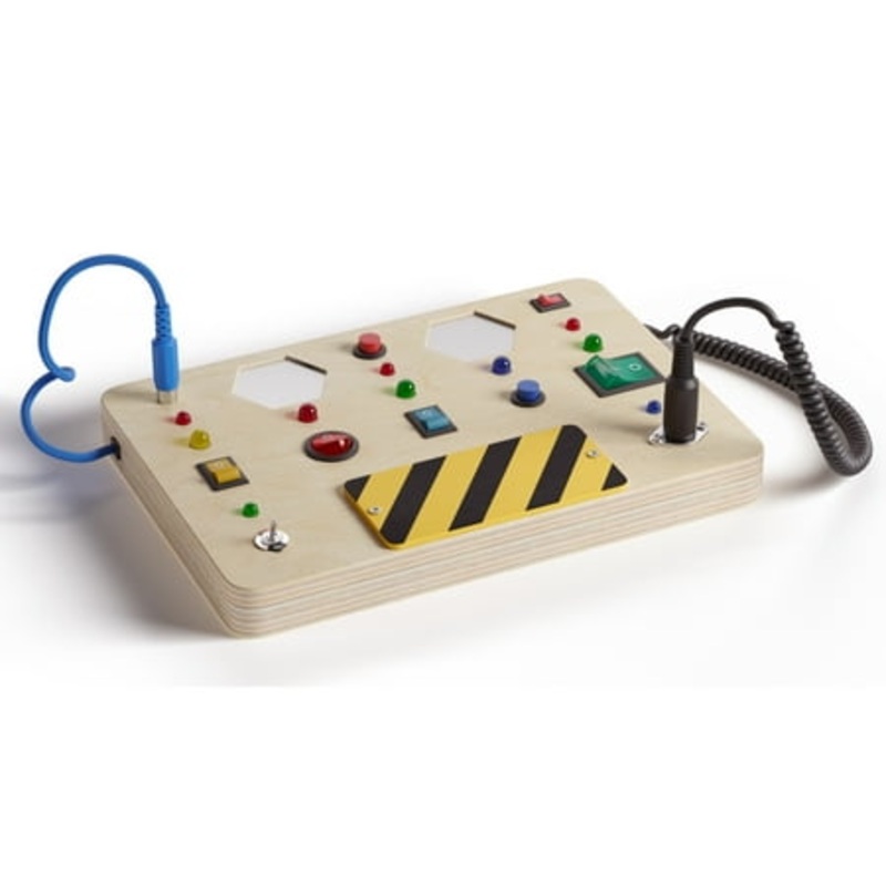 Busy Board With Light Switches | Full Size