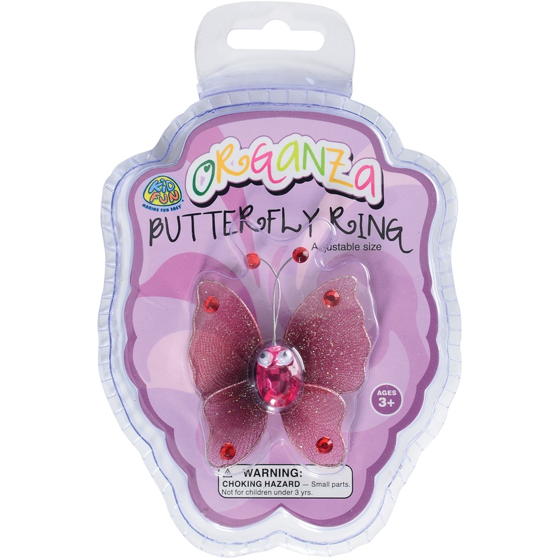 Organza Butterfly Ring