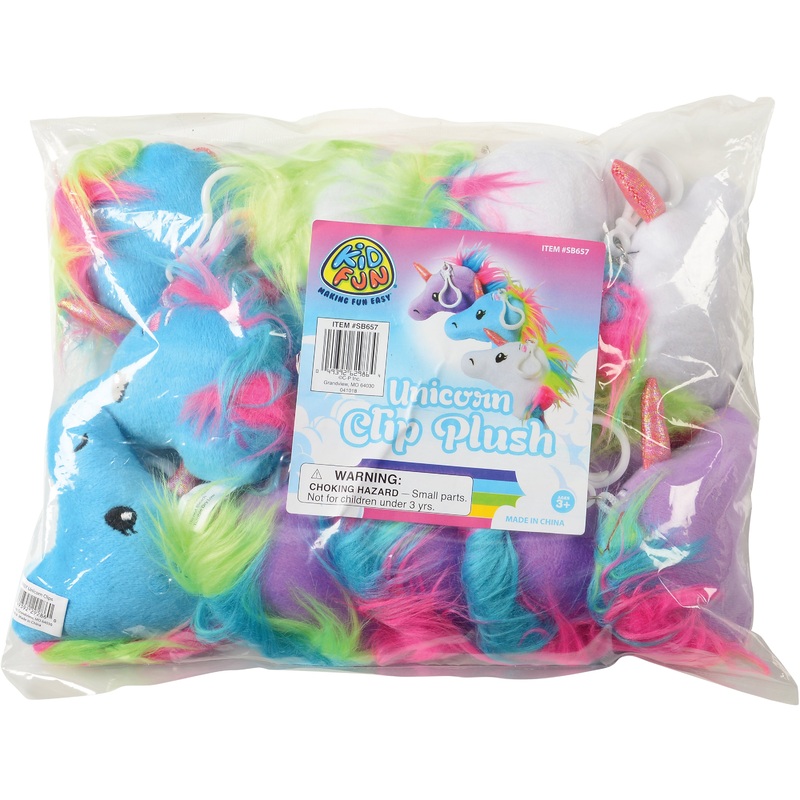 Unicorn Clip Plush