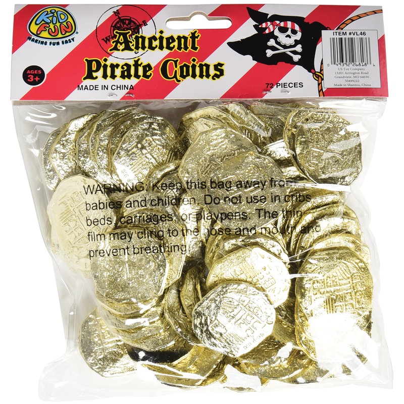 Ancient Pirate Coins/72 Per Pkg