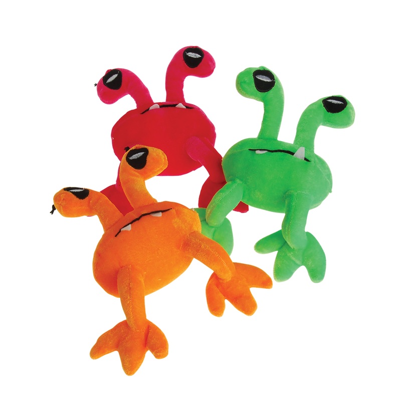 Plush Telescope Eye Aliens-3/Pc