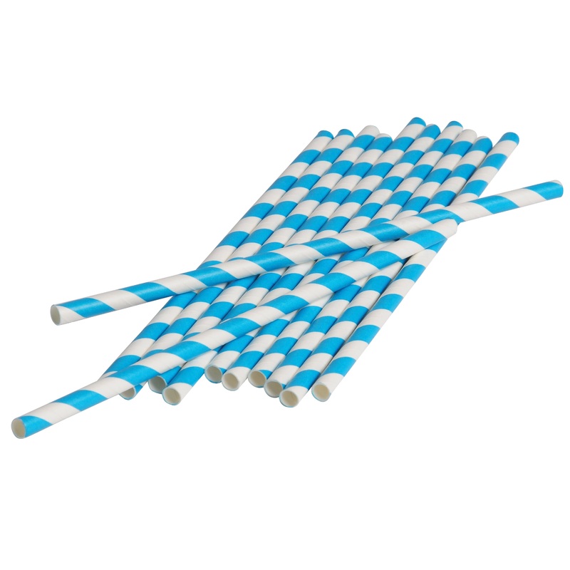 Paper Straws/Turquoise
