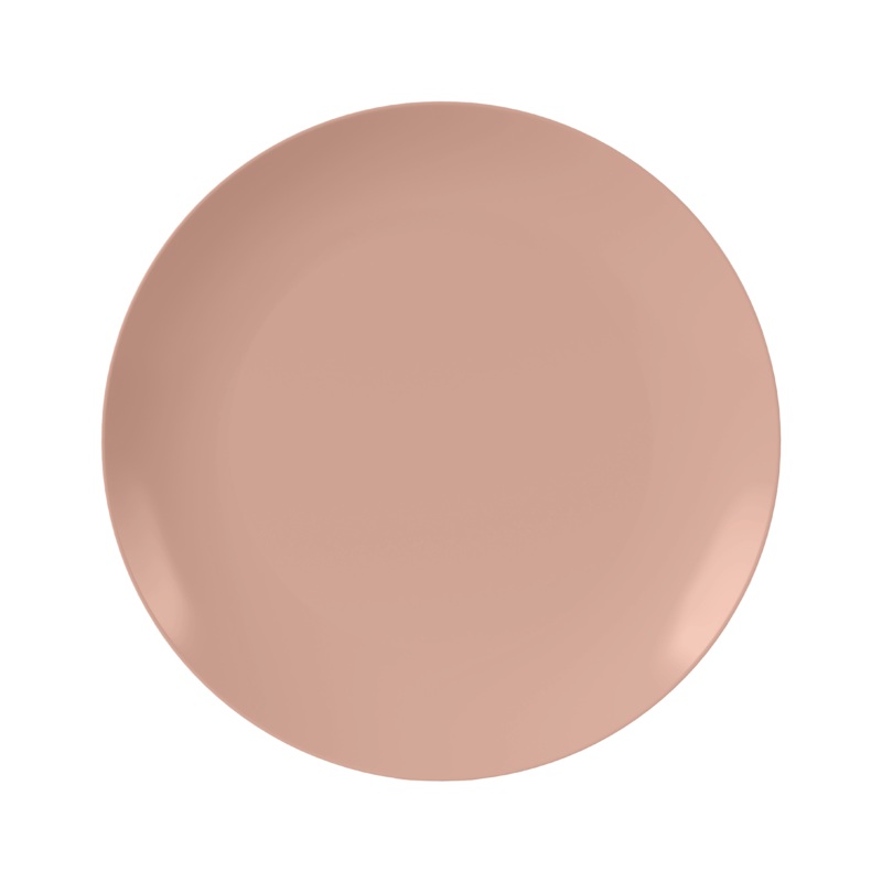 10 In. Blush Plastic Plates | 120 Count