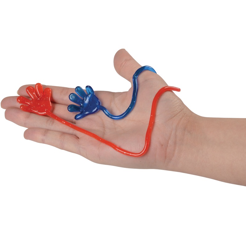 Glitter Sticky Hands/72 Per Pk