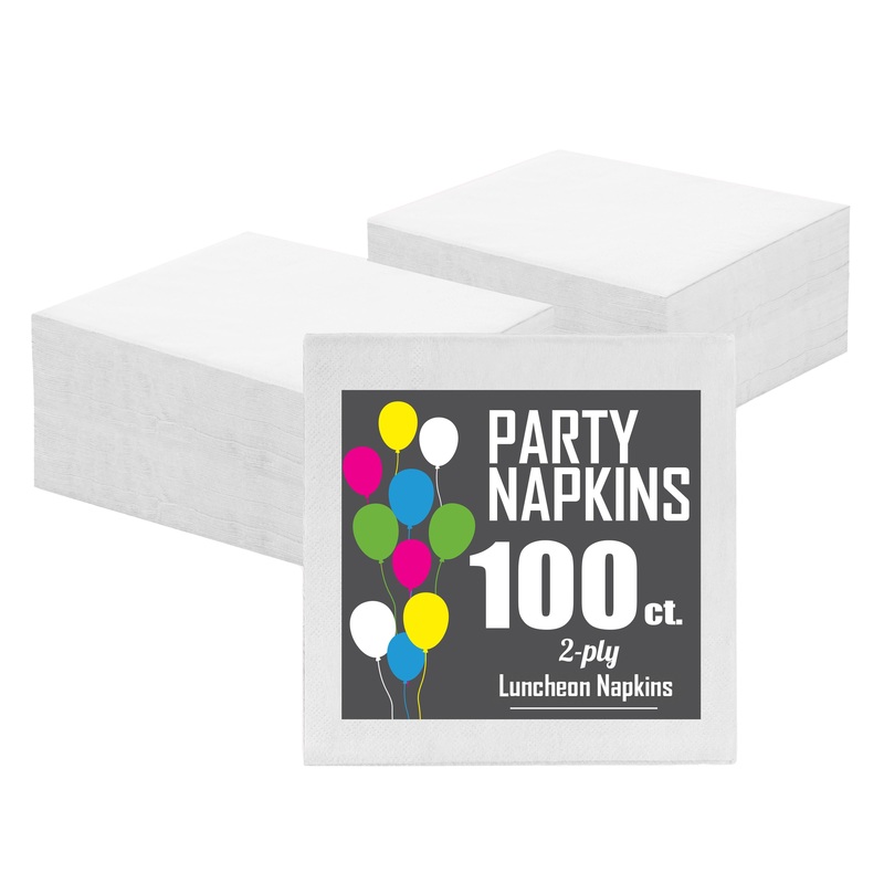 White Luncheon Napkins | 100 Count