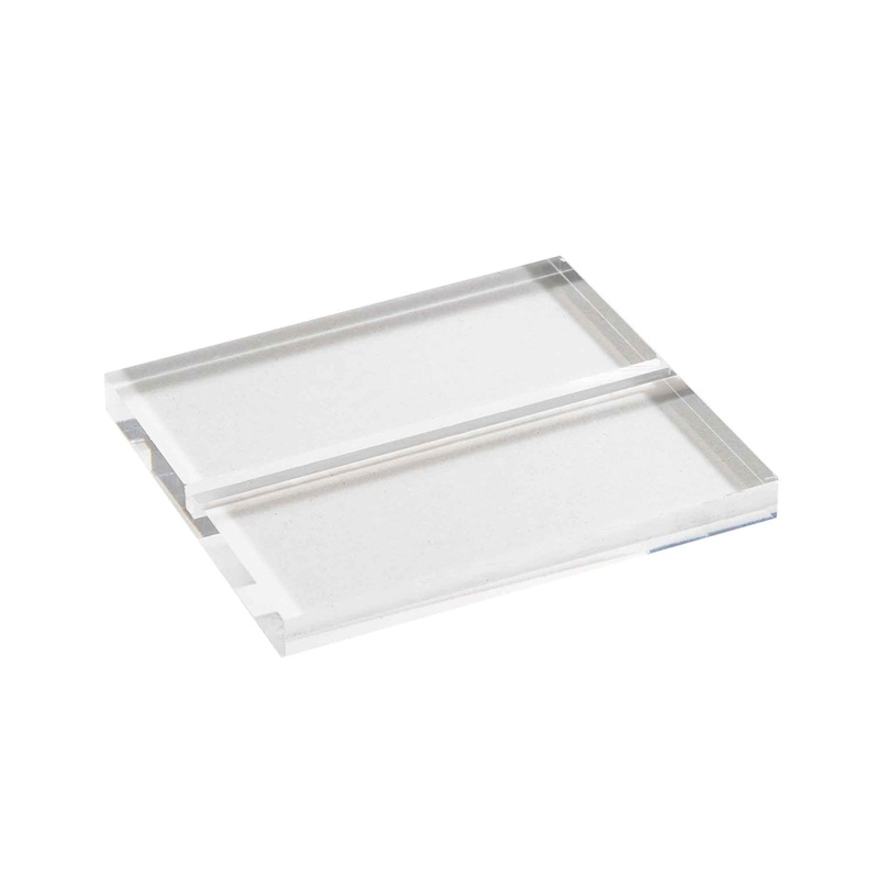 Clear Acrylic Sign Base