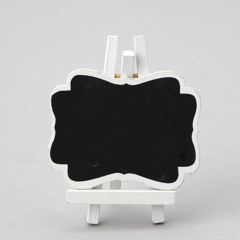 Mini Chalkboard Easels - White