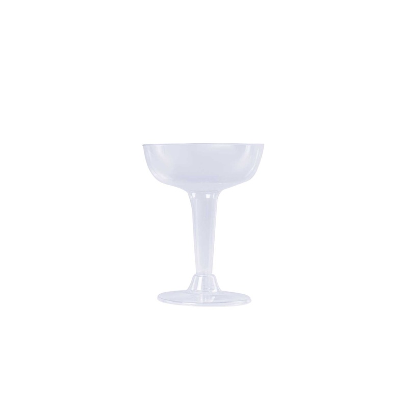 Plastic Margarita Glass - Pack of 12