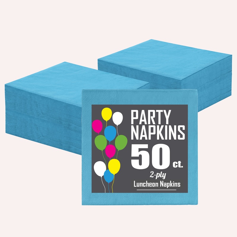 Unleashed - Turquoise Luncheon Napkins - 50 Ct.