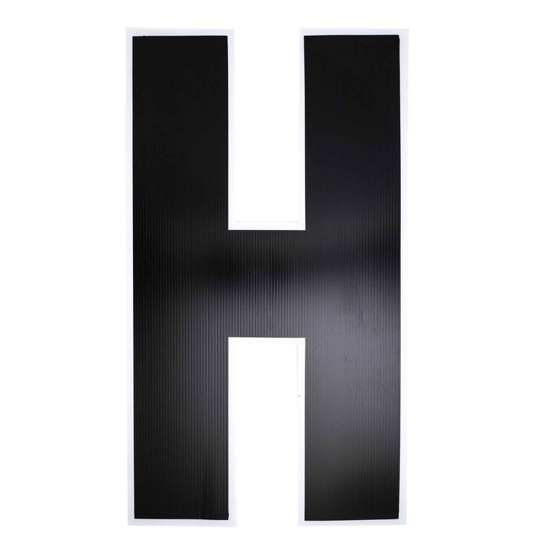 Yard Sign Letter H