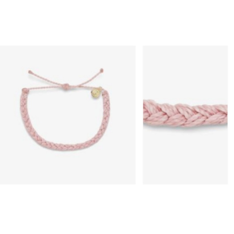 Baby Pink Braided  bracelet
