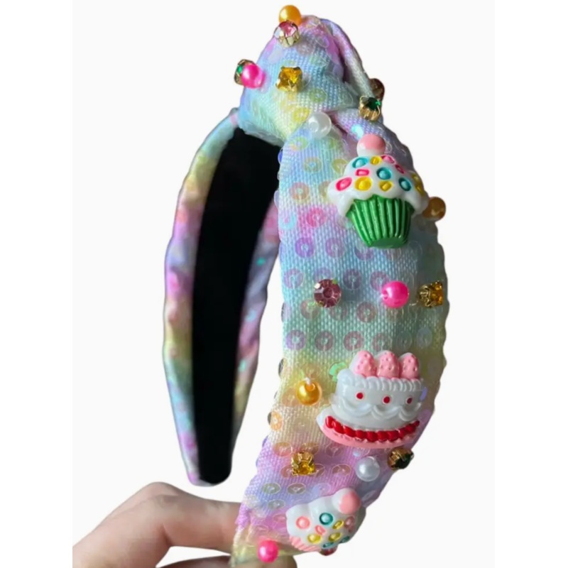 Birthday Party Charm Headband