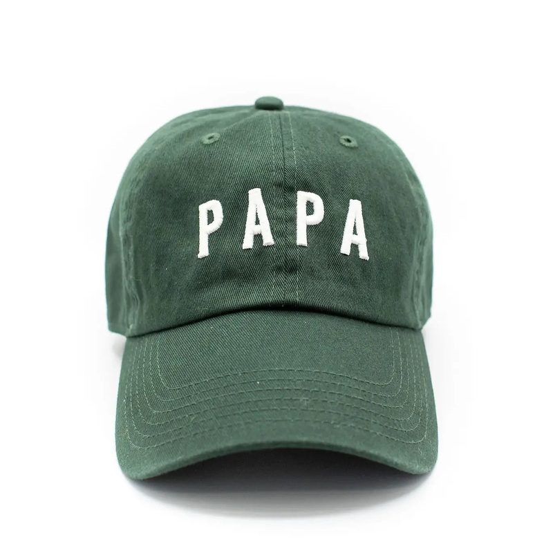 Hunter Green Papa Hat