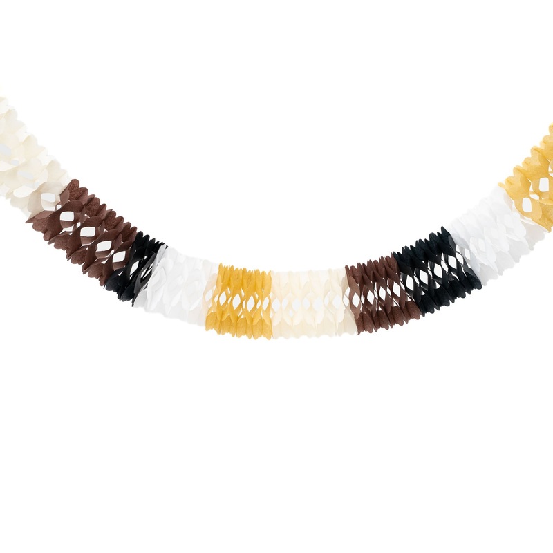 Party Paper Garland 12ft - Natural