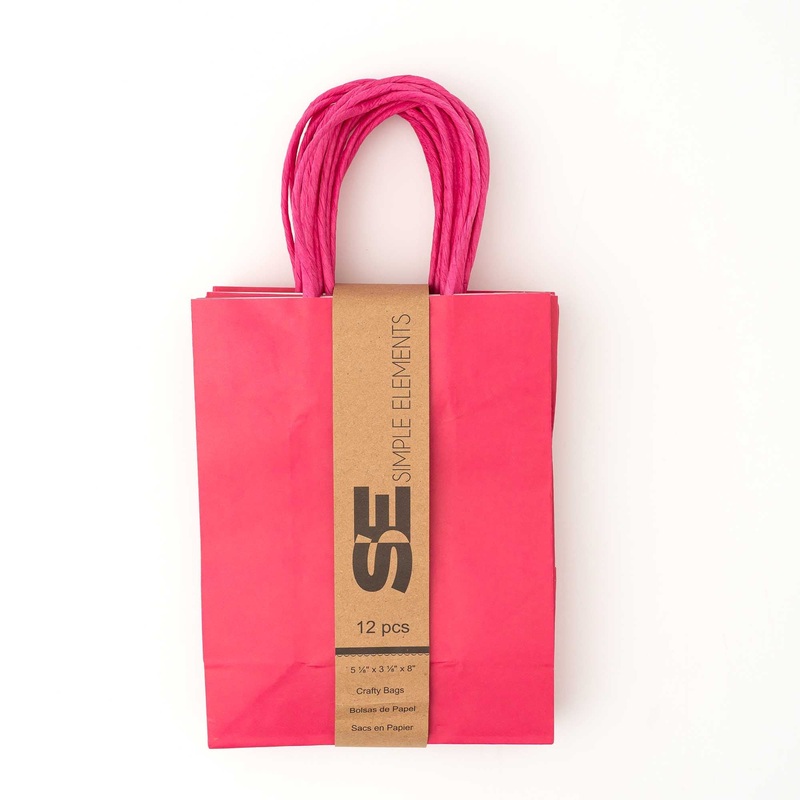 Small Gift Bags - Fuchsia