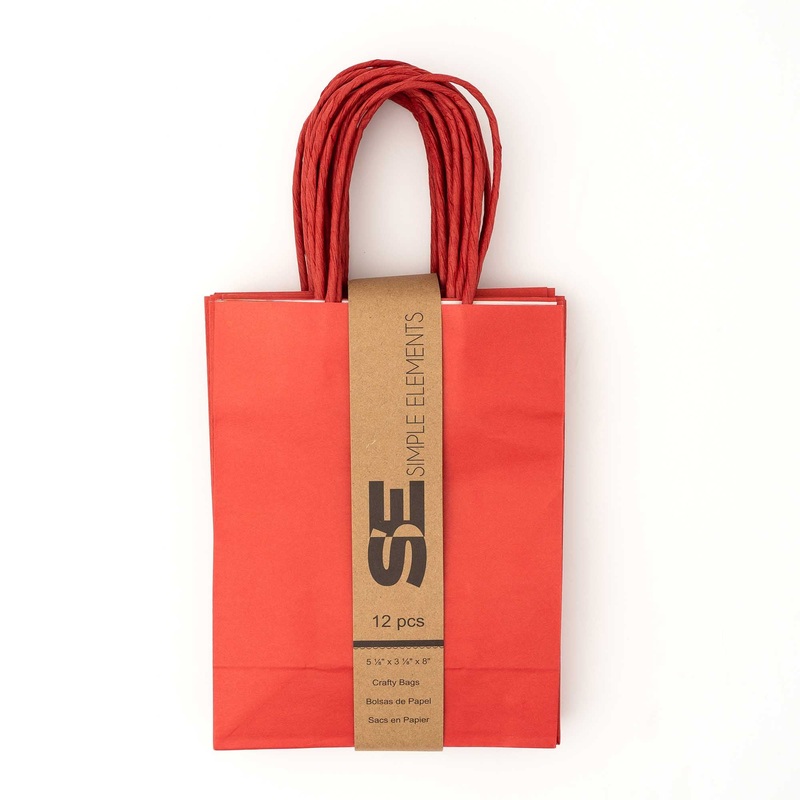 Small Gift Bags - Red