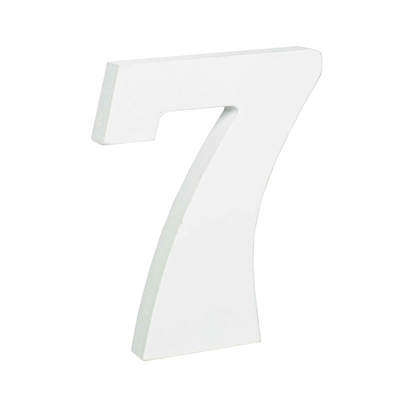 Wood Numbers - 7