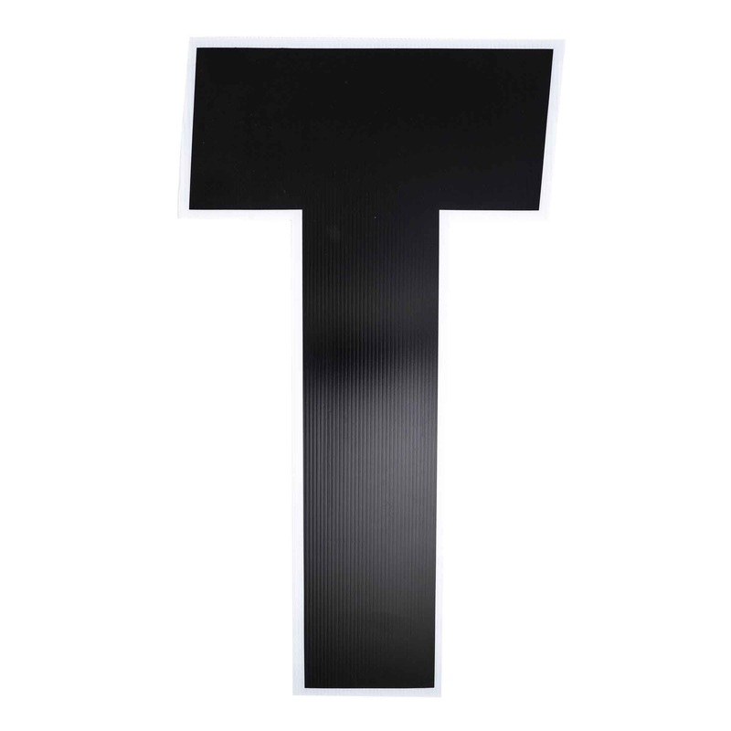 Yard Sign Letter T