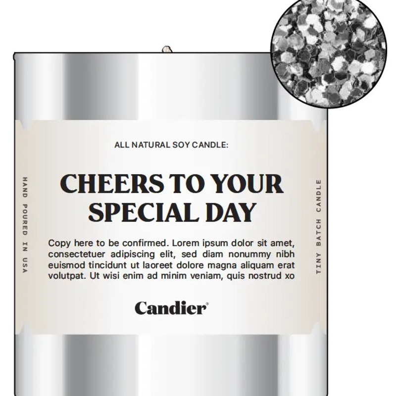 Cheers Candle