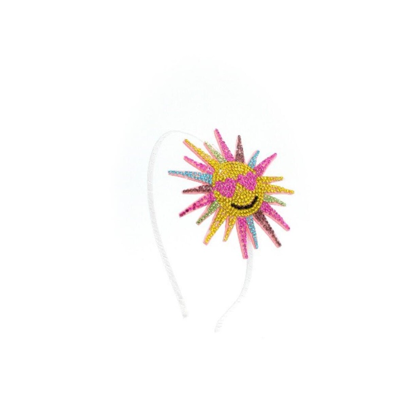 CRYSTAL DESIGN THIN HEADBAND sunglass sun