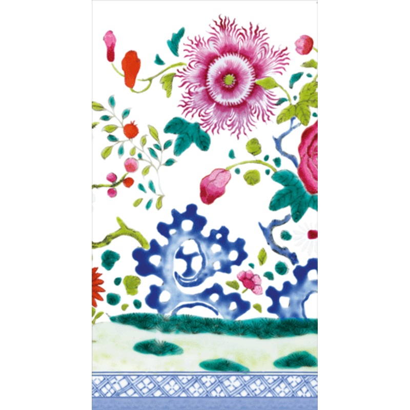 Floral Porcelain Guest Towel