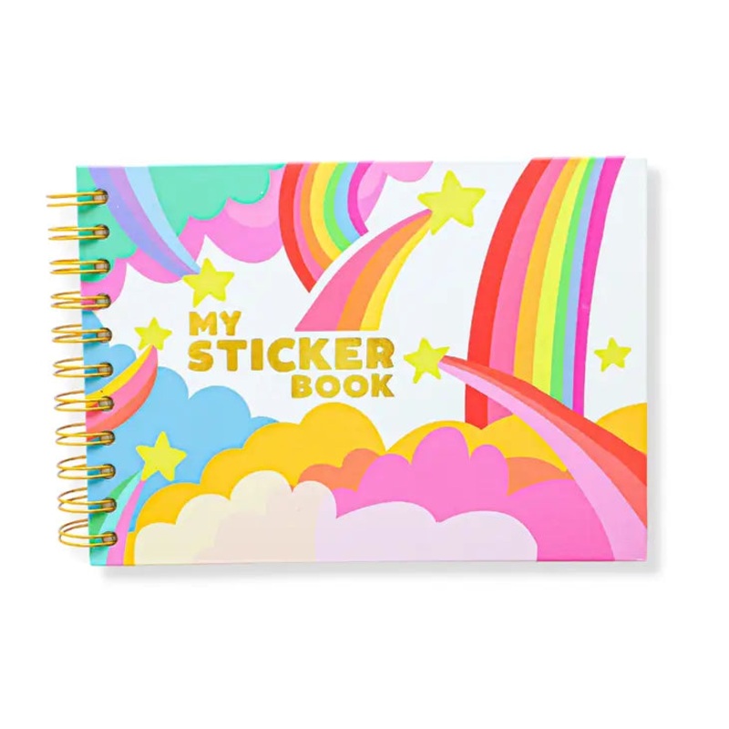 Retro Style Sticker Book