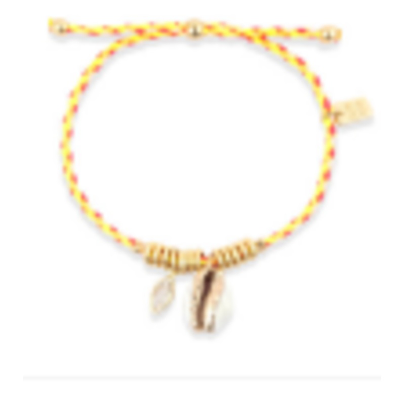 Tangerine Mitra Friendship Bracelet
