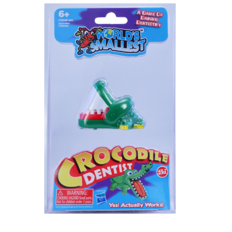 World's Smallest Crocodile Dentist