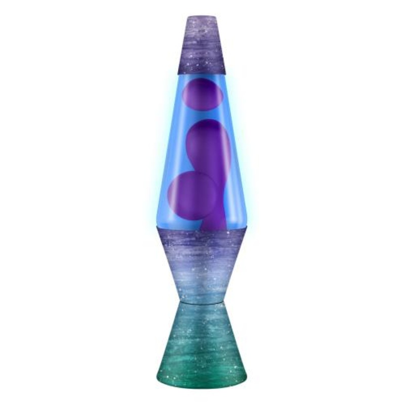 CERAMIC DIP/PRP/BLUE 14.5 LAVA LAMP