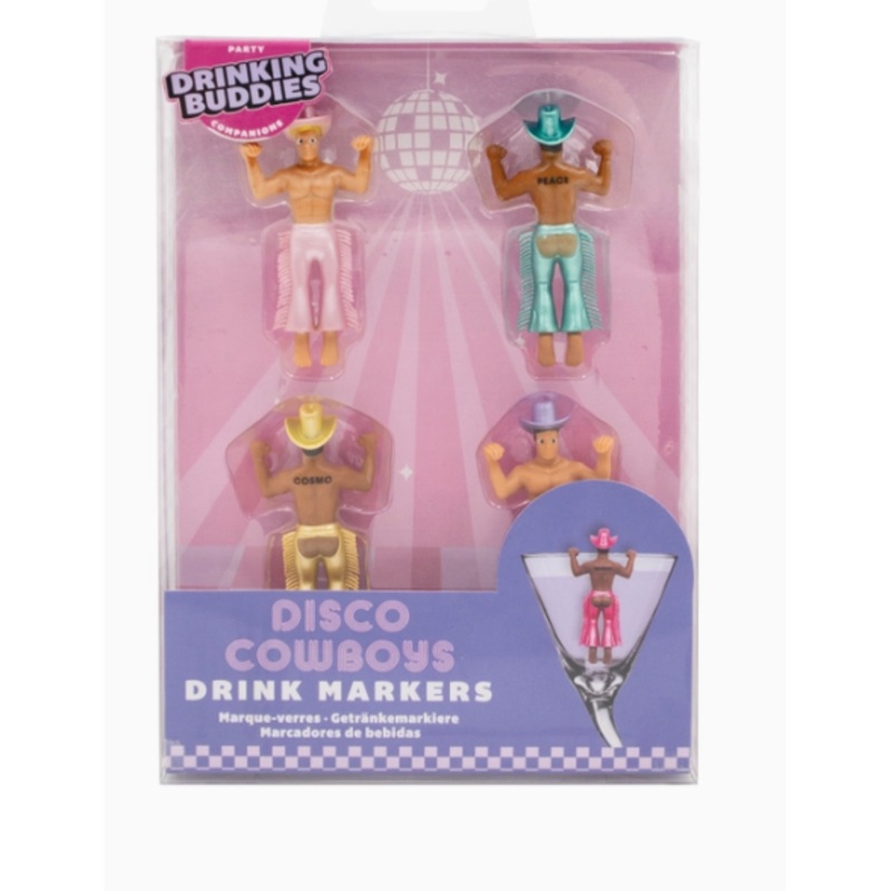 Disco Cowboys Drink Buddies