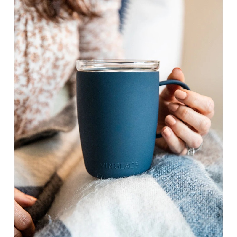 Navy12oz Coffee Cup