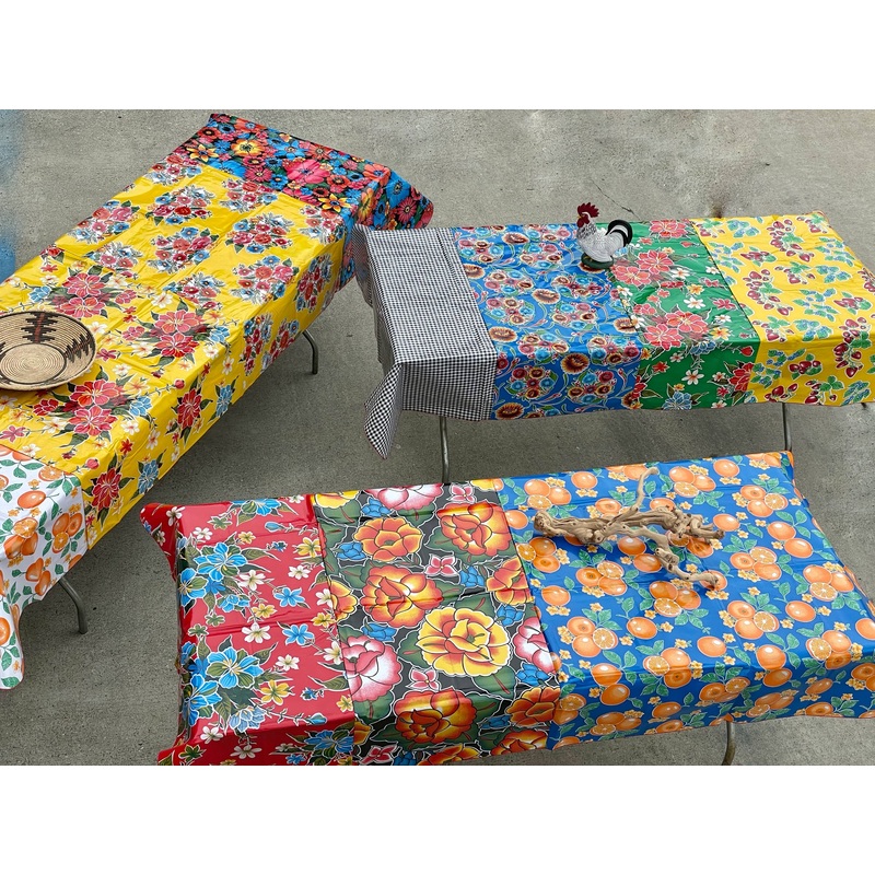 Patchwork Tablecloths  47.5"x 80" asst.